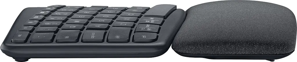 Клавіатура бездротова Logitech Ergo K860 Bluetooth/Wireless UA Black (920-010108) - фото 3