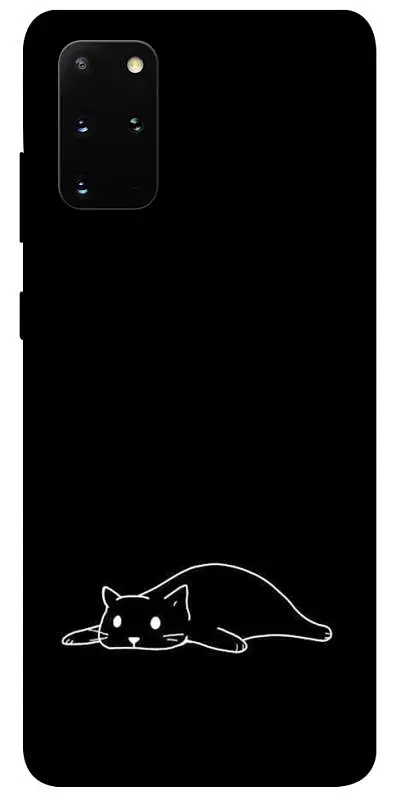 TPU чохол Demsky Lazy cat для Samsung Galaxy S20+