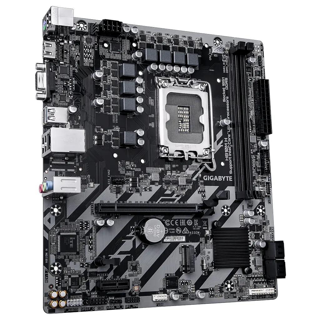 Материнская плата GIGABYTE H810M H - фото 2