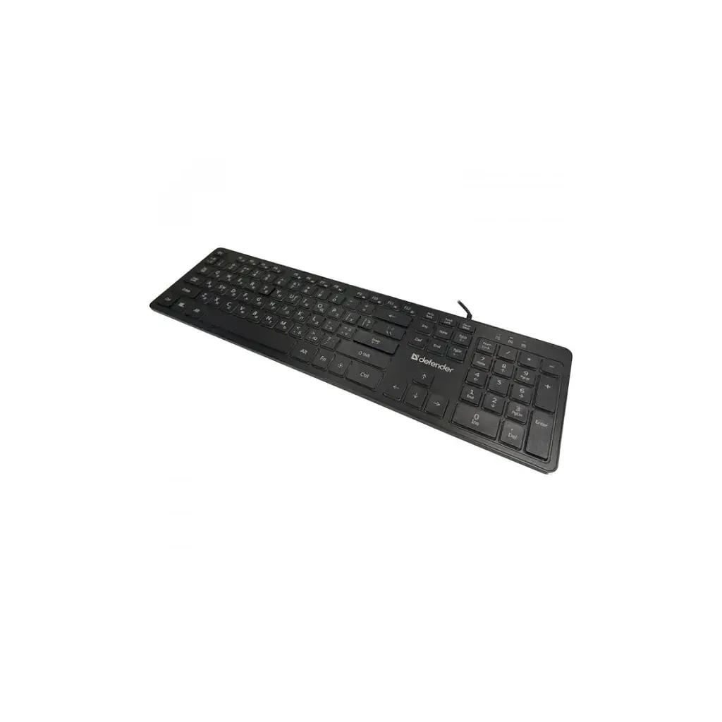 Клавіатура Defender Balance LQ LED USB UA Black (450790) - фото 2