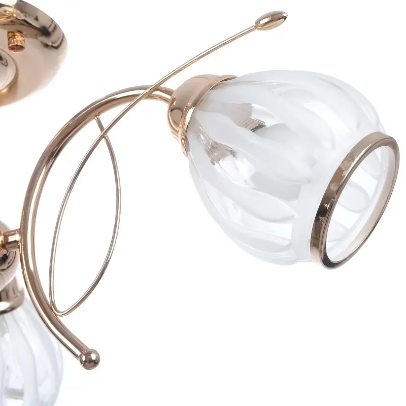 Люстра потолочная Brille классическая E14 40W G (LK-241C/3) - фото 2