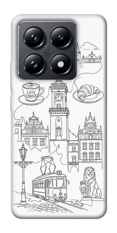 TPU чохол Demsky Lviv spirit для Xiaomi 14T Pro
