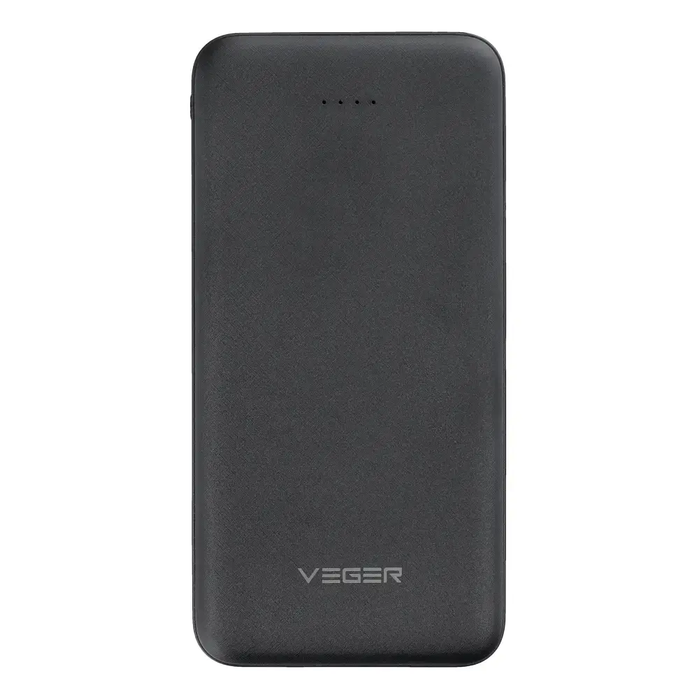 Зовнішній акумулятор VEGER 10000 mAh 2A A10 (W1065)