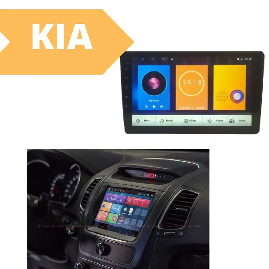 Штатна автомагнітола XPRO Kia Sorento 2013-2014 (9") Android 10.1 (4/32) чорна (MER-14115_5463) - фото 2