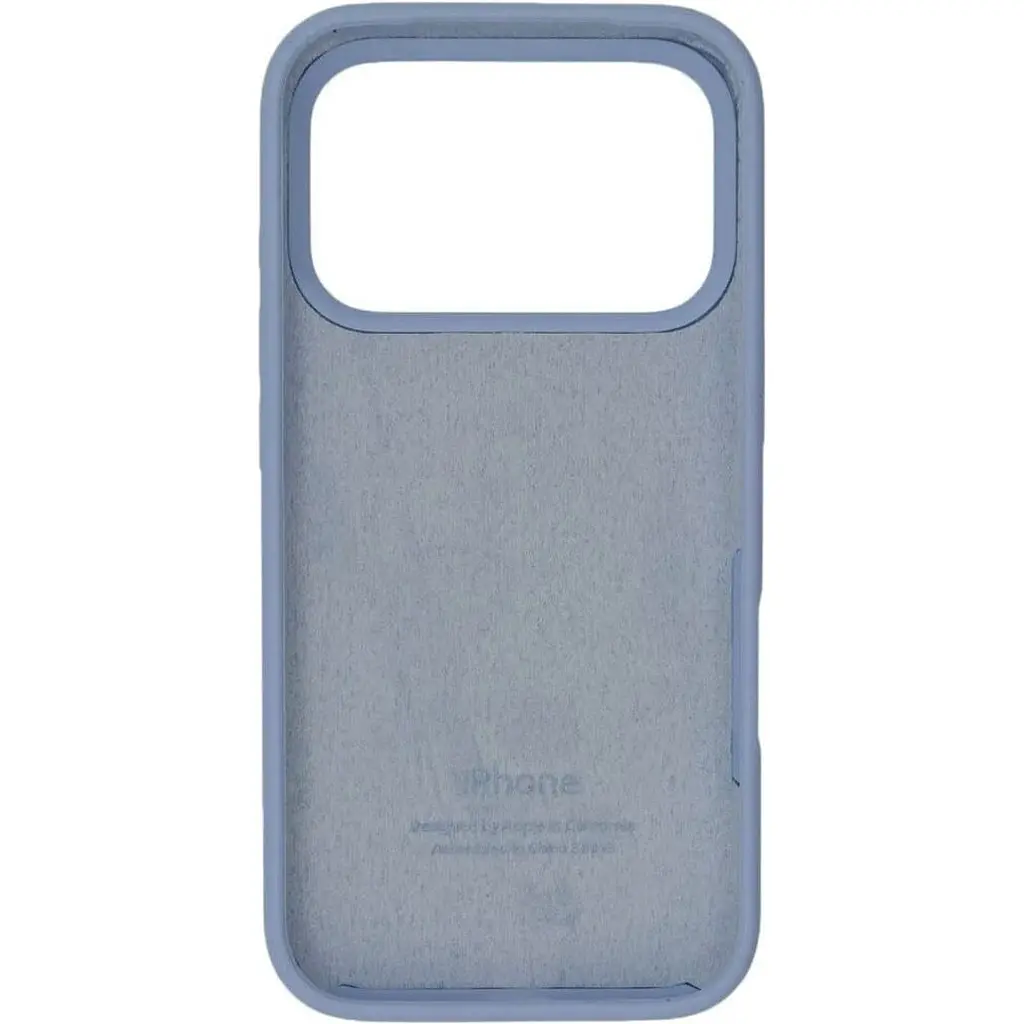 Чохол Silicone Case для Apple iPhone 17 Pro Sierra Blue AA [145166] - фото 2