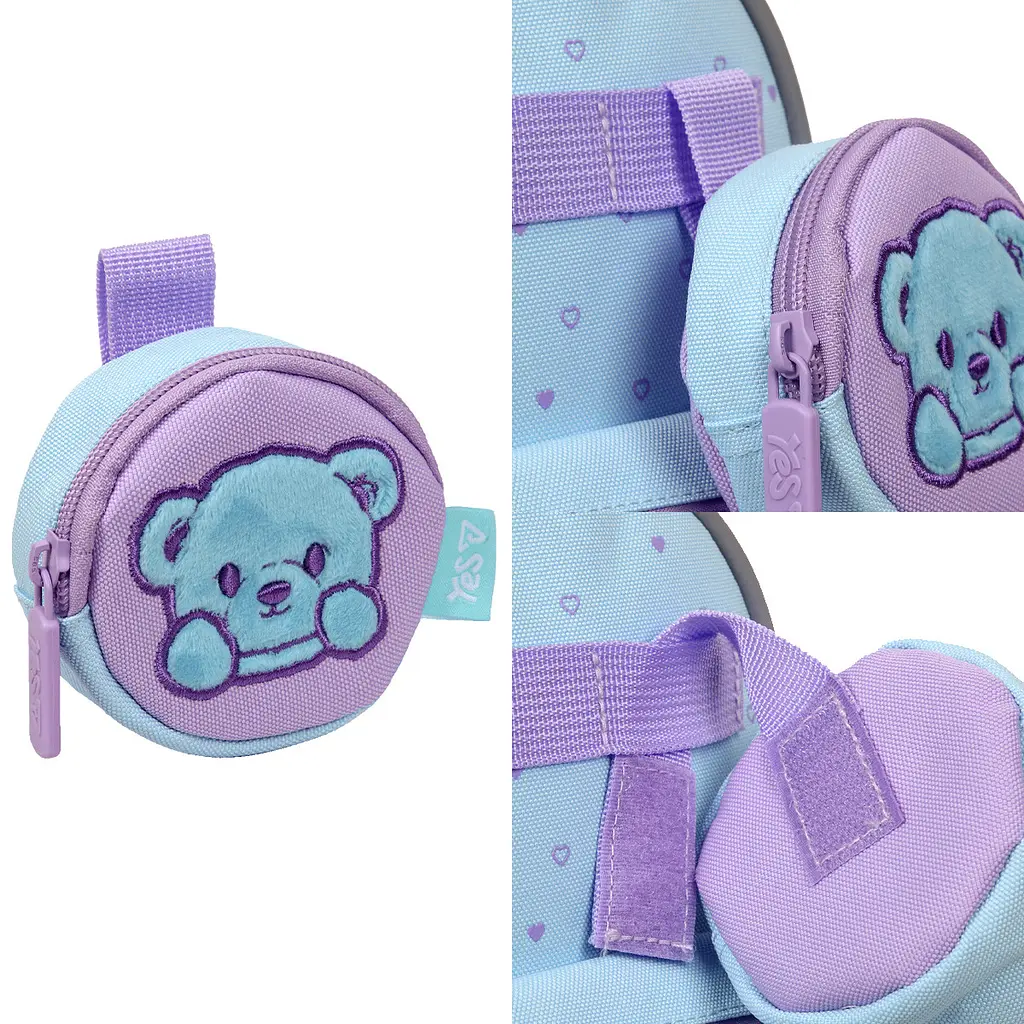 Рюкзак шкільний  ортопедичний дитячий Yes Cute Bear K-37XS - фото 9