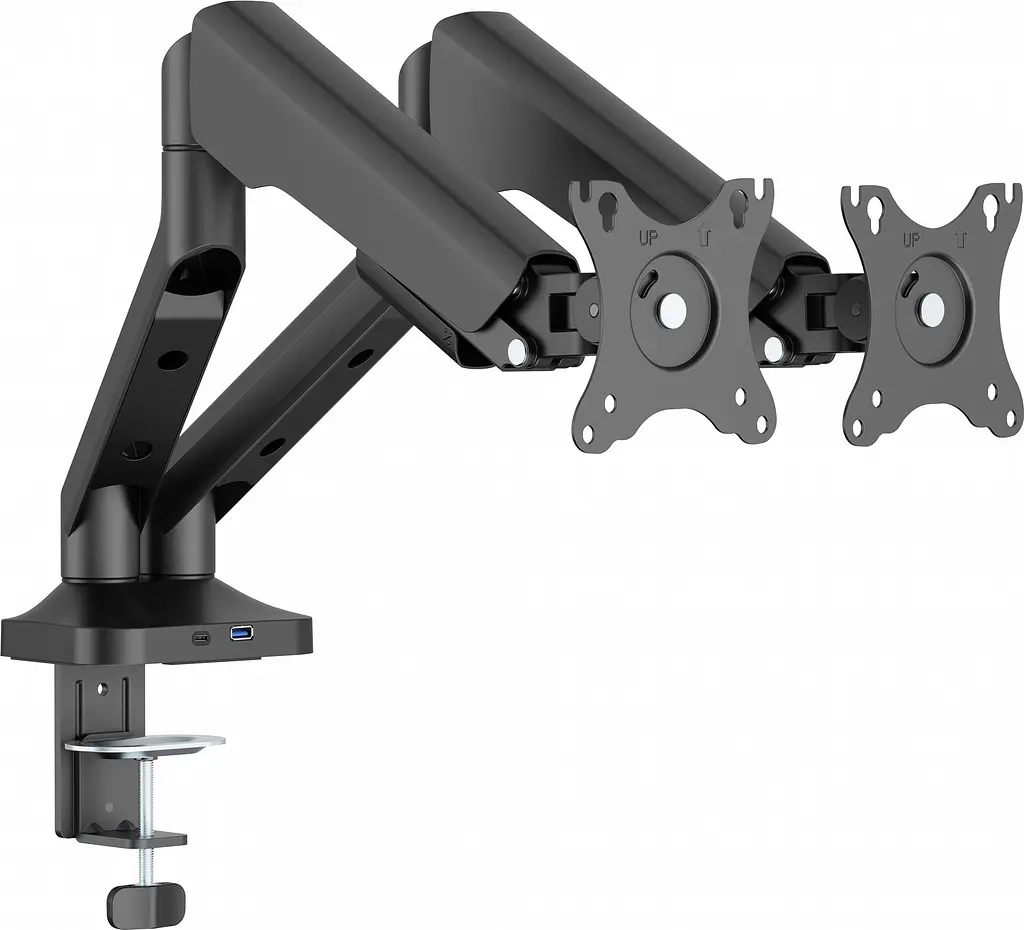 Кріплення настільне для двох моніторів OfficePro 17-35` Black (MA452B) - фото 2