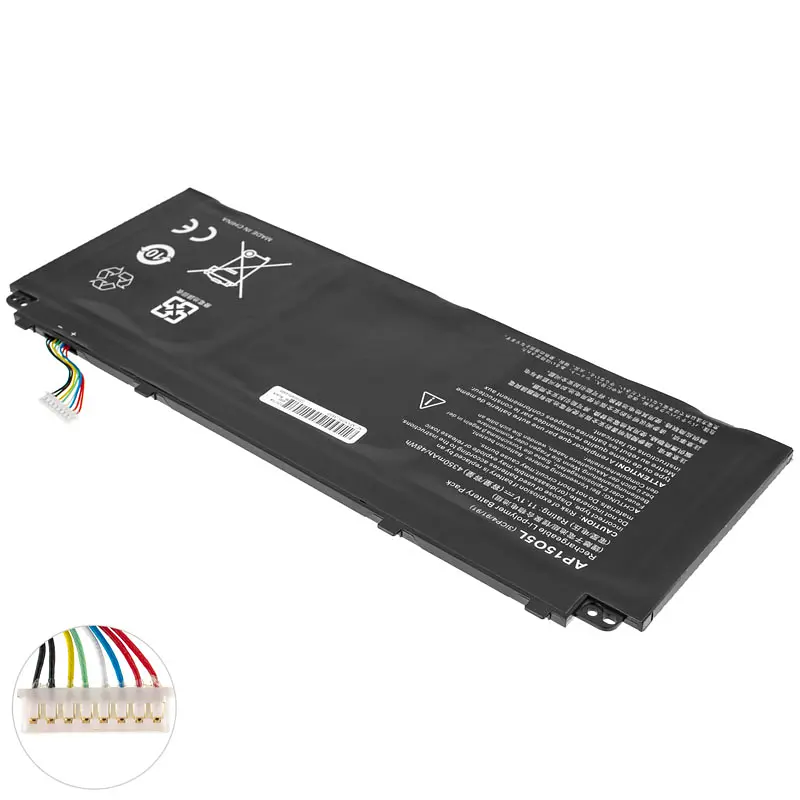 Акумулятор Acer AP15O5L (БЕЗ ВУШОК) (Aspire S5-371, Chromebook R13 CB5-312T) 11.1V 4350 mAh Black - фото 2