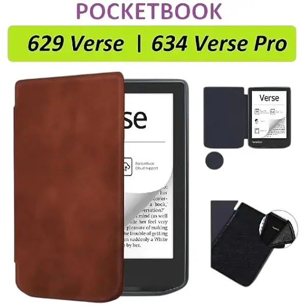 Чехол-книга BeCover Smart Case для PocketBook 629 Verse / 634 Verse Pro 6" Brown (710451) - фото 4