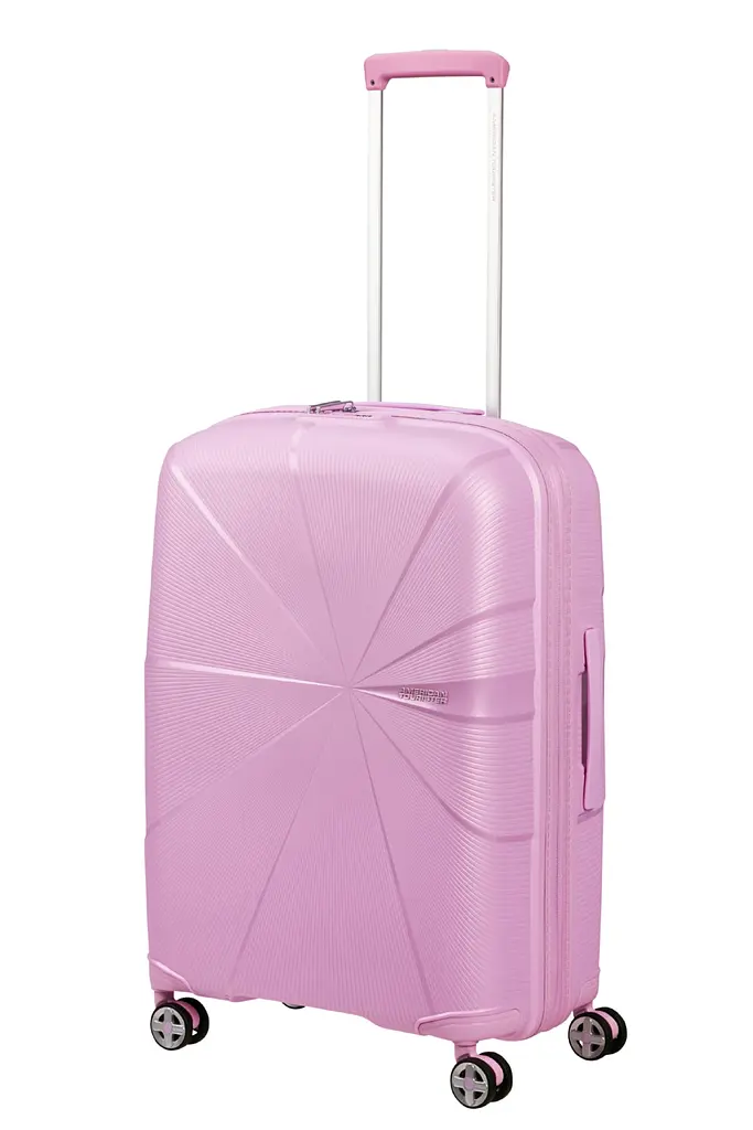 Валіза 67 См American Tourister STARVIBE METALLIC PASTEL LAVENDER 67х46х27(30) MD5*91003 - фото 5