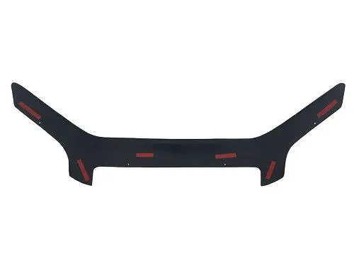Дефлектор капота мухобойка Chevrolet Aveo T250 2006-2011 Седан Voron Glass - фото 4