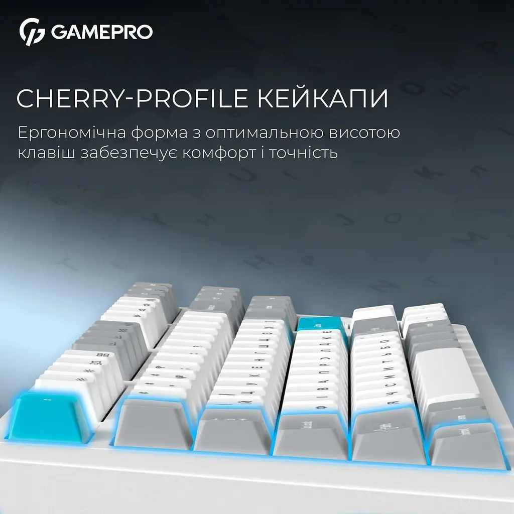 Клавиатура GamePro Asgard Ragnar (MK285WH) - фото 11