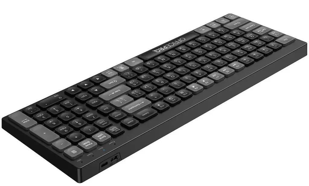 Клавіатура OfficePro SK985B Wireless Black (SK985B) - фото 5