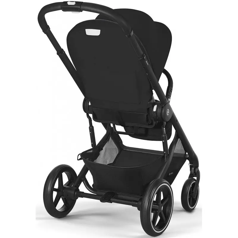 Коляска Cybex Balios 3 в 1 Moon Black автокрісло Cloud T i-Size Sepia Black + адаптори - фото 7