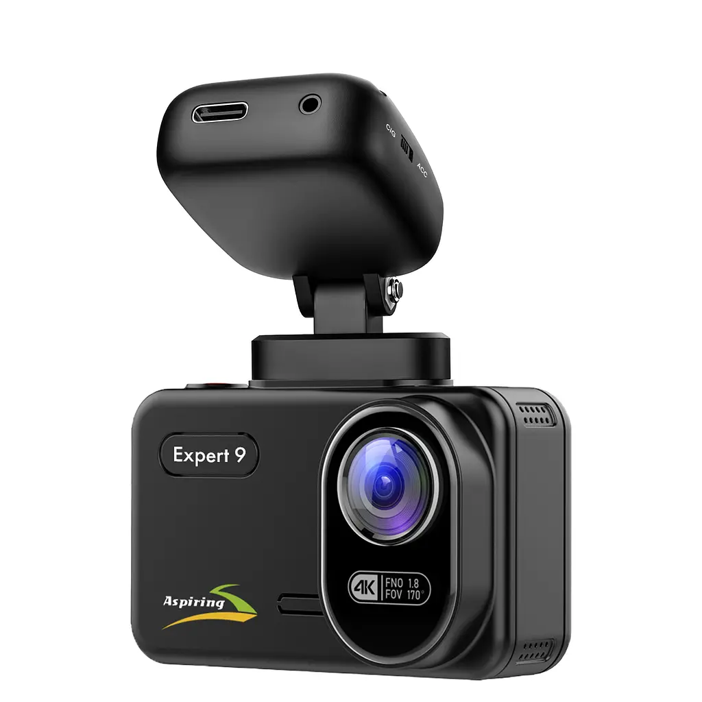 Відеореєстратор Aspiring Expert 9 Speedcam, WI-FI, GPS, 2K, 2 cameras - фото 8