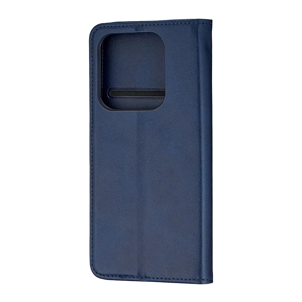 Чохол-книжка Premium Xiaomi Redmi Note 14 4G Global Dark Blue - фото 3