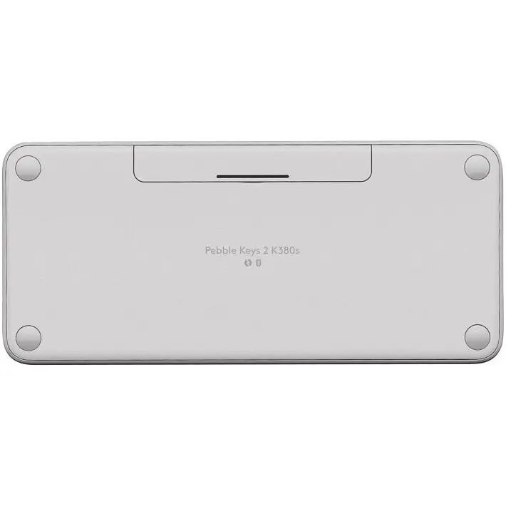 Клавіатура Logitech K380s Pebble Keys 2 Bluetooth White (920-011852) [96064] - фото 4
