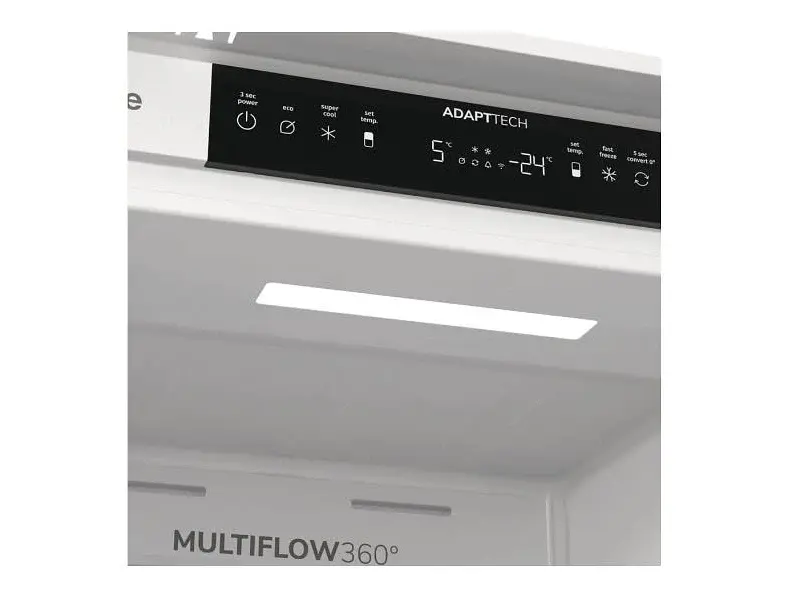 Холодильник з морозильною камерою Gorenje NRKI517E62WF - фото 8