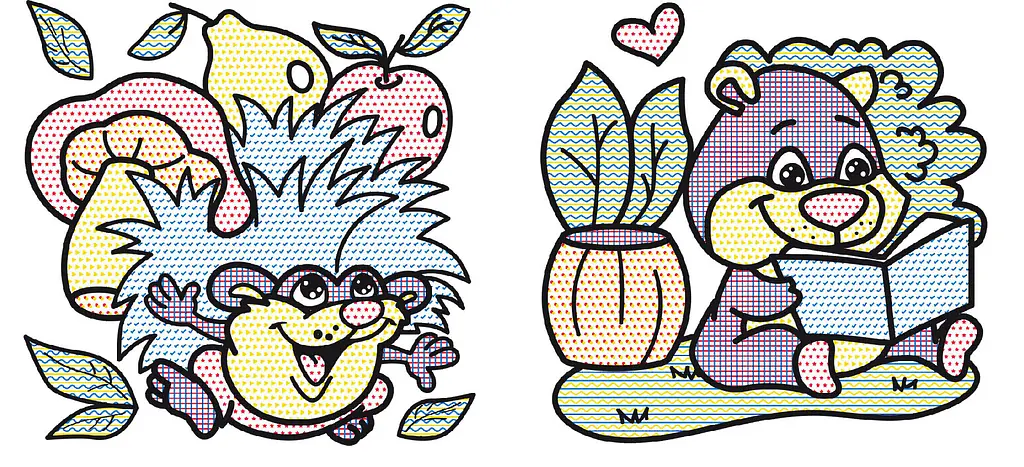 Водяна розмальовка Кристал Бук Ведмедик, 8 сторінок (F00013996) - фото 2