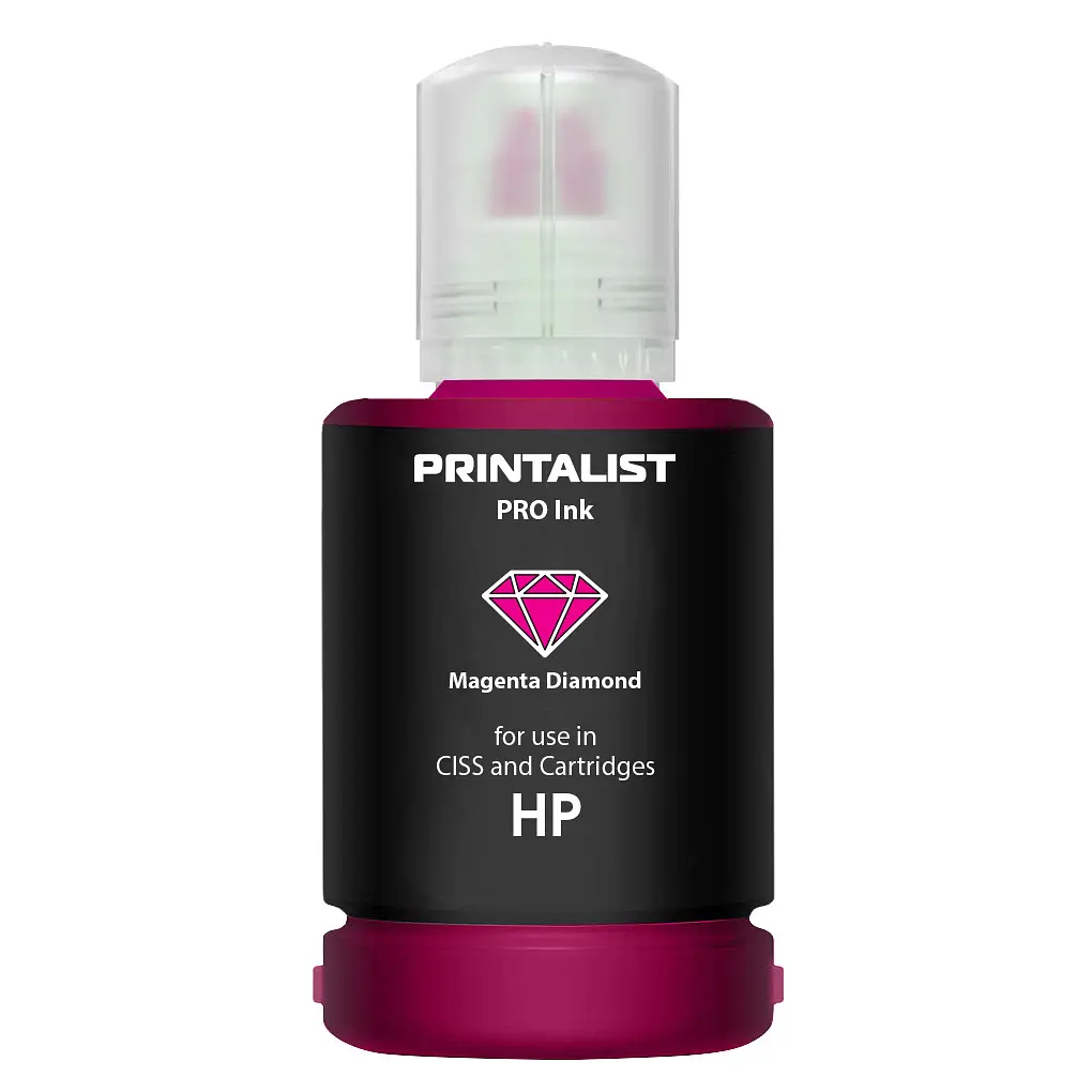 Чорнило PRINTALIST для HP 140г Magenta водорозчинне (PL-INK-HP-M) - фото 5