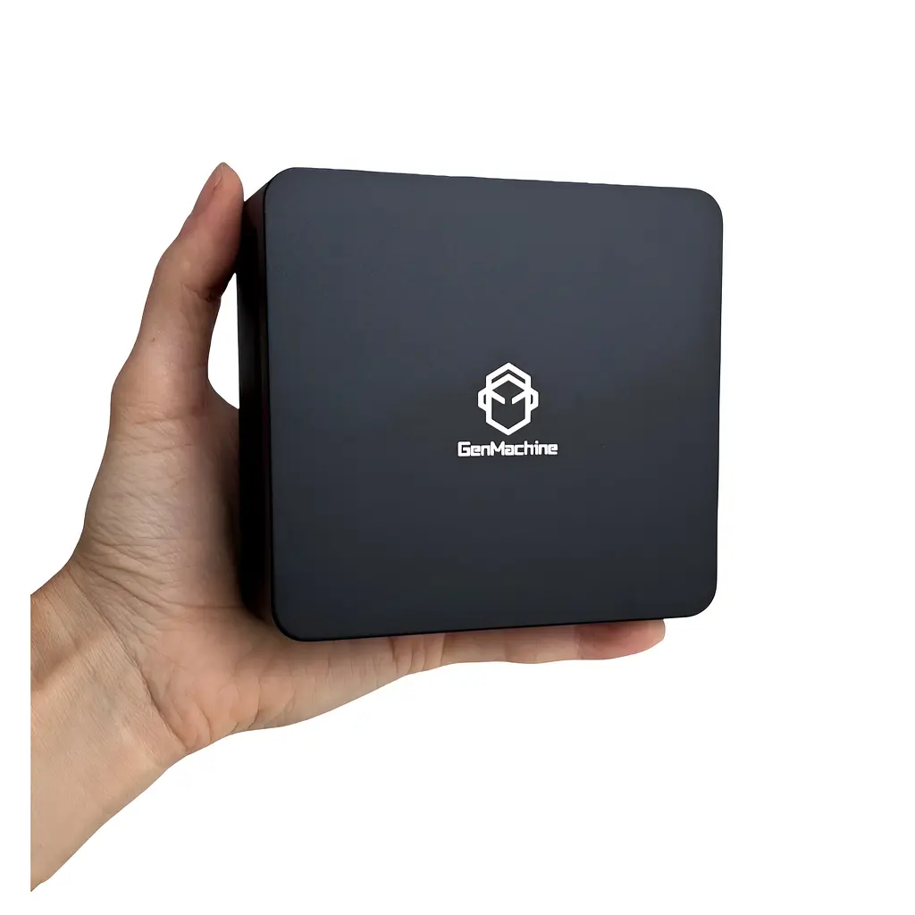 Міні-Пк GenMachine Ren 5000 / Ryzen 5 5600H / RAM 16GB / SSD 256GB / LAN / Wi-Fi / Bluetooth / Windows 11 Pro / Чорний - фото 6