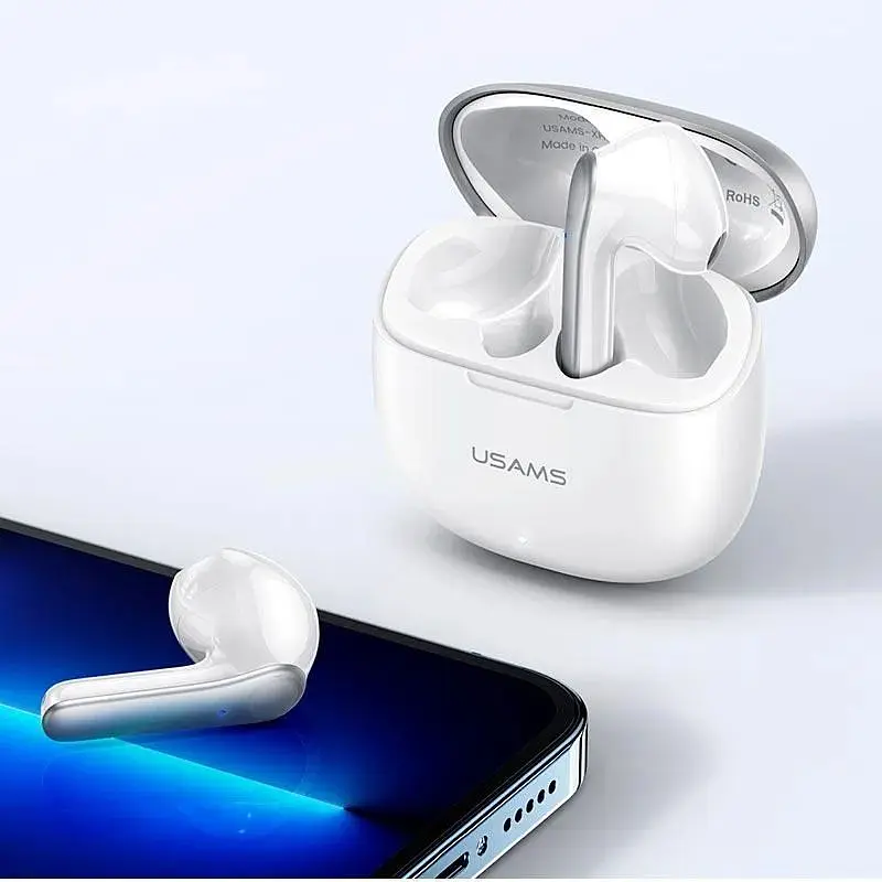 Наушники Bluetooth Usams TWS Earbuds XH09 BT5.1 синие - фото 6