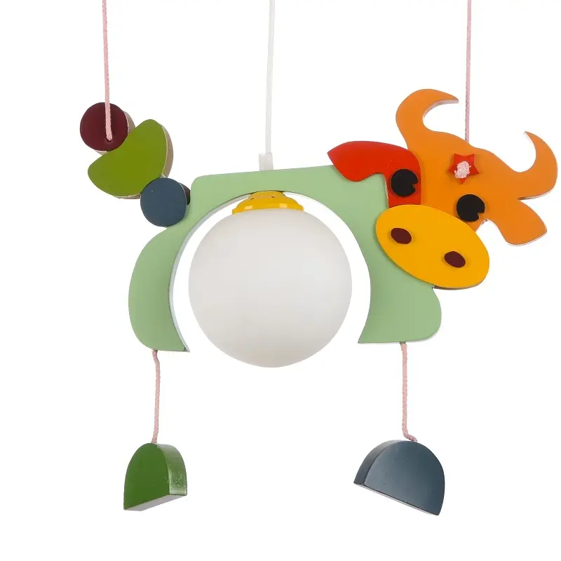 Люстра подвесная Brille для детской E27 60W Mix (KL-140S/1) - фото 3