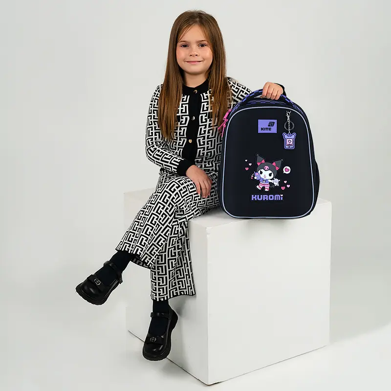Рюкзак для початкової школи Kite Education каркасний 555 HK-3 Чорний (HK26-555S-3) - фото 17