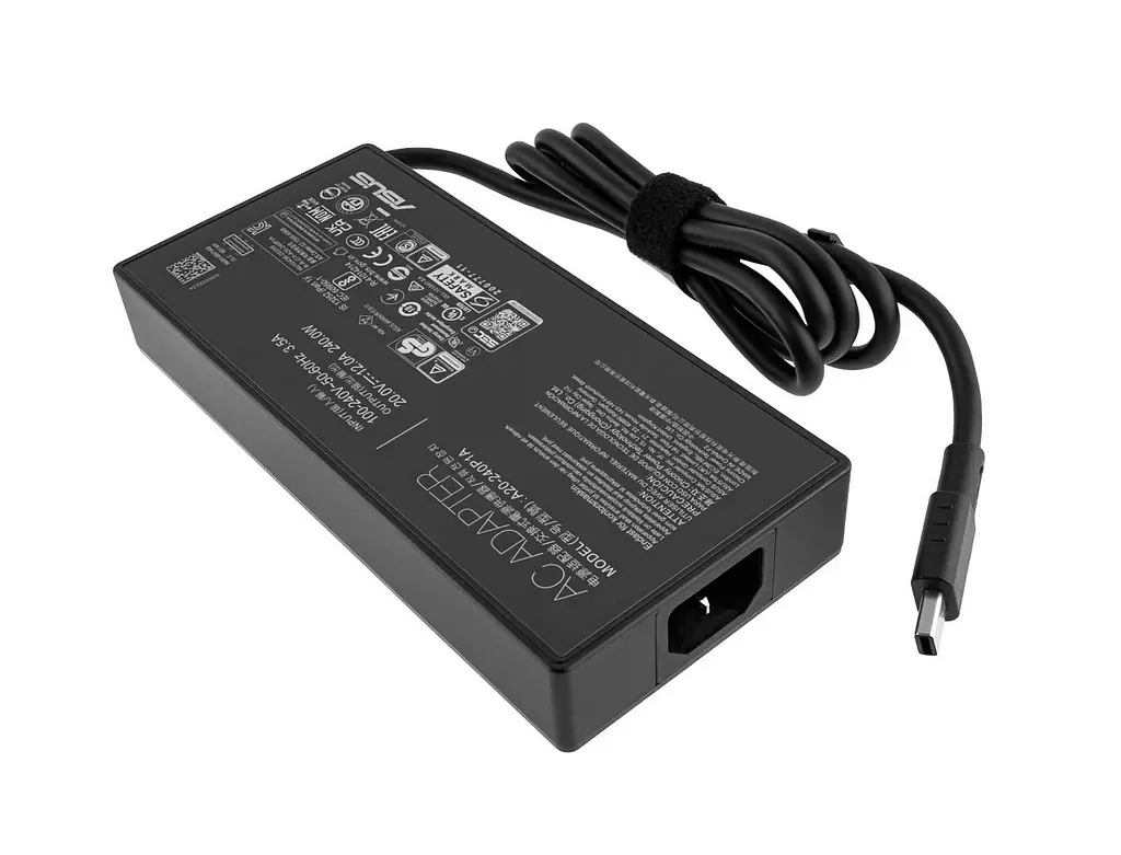 Блок живлення (зарядка) для ноутбука Asus 240W (20V, 12A, Rectangular 7.0х3.5mm) A20-240P1A [NEW Сonnector] від Asus - фото 3