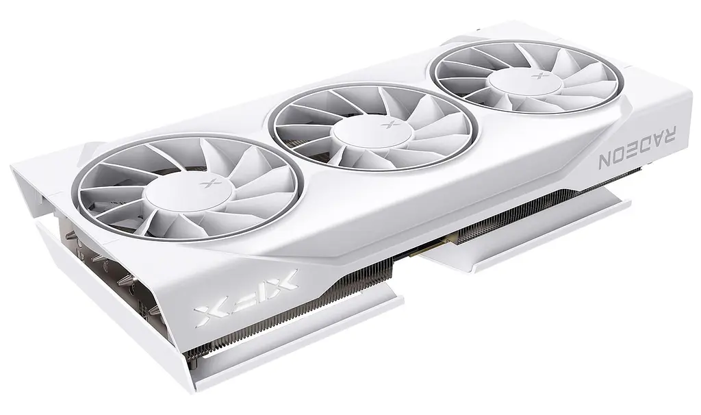 Видеокарта XFX AMD Radeon RX 9060 XT 16GB Swift OC White Triple Fan Gaming Edition (RX-96TS316W7) (GDDR6, 128 bit, PCI-E v5.0 x16) - фото 2