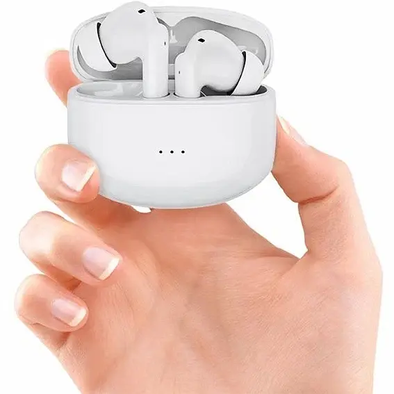 TWS Globex Smart Sound Folk ANC ENC White UA - фото 5