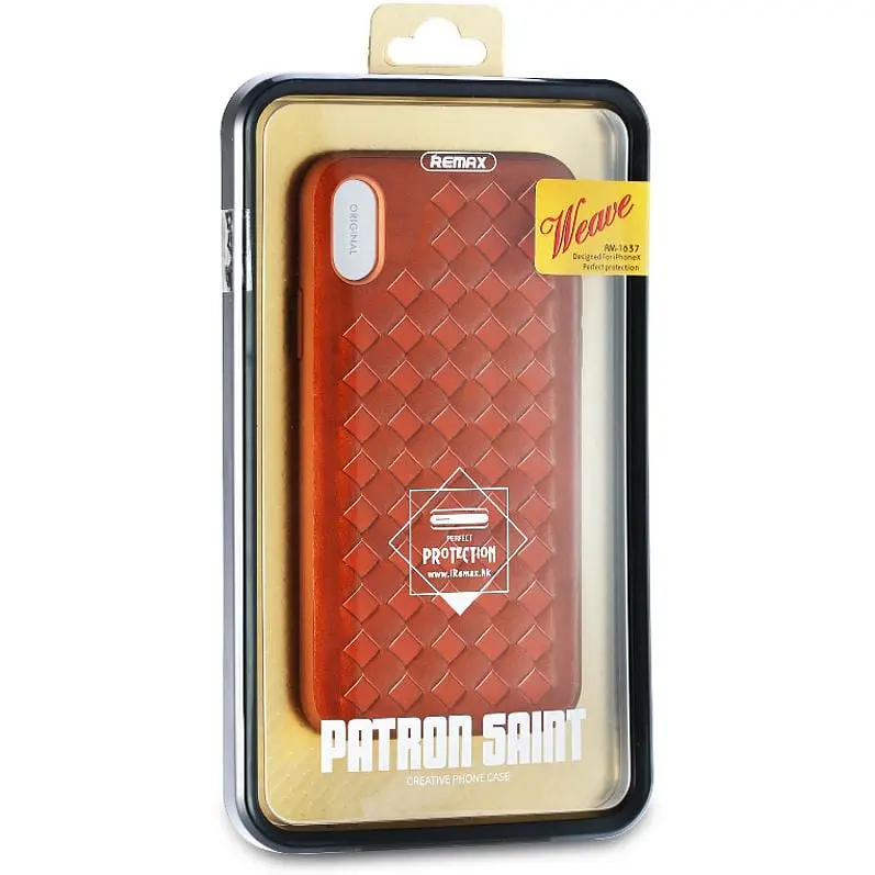 Чохол-накладка Remax Creative Case Apple iPhone X Brown - фото 2