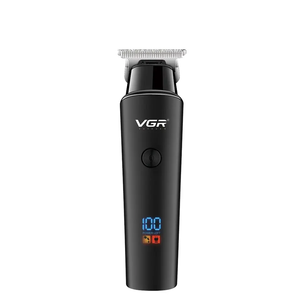 Машинка для стрижки волосся VGR V-937, тример для бороди, акумуляторна професійна машинка - фото 7