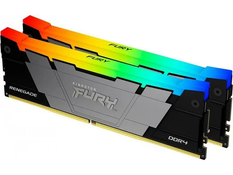 Модуль пам'яті Kingston FURY 16 GB (2x8GB) DDR4 3600 MHz Renegade RGB (KF436C16RB2AK2/16) - фото 2