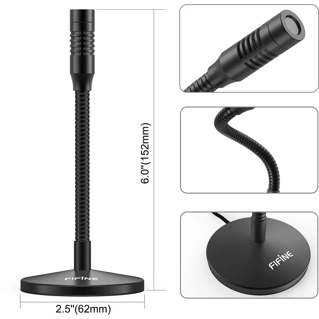 Мікрофон Fifine USB (K050) - фото 2