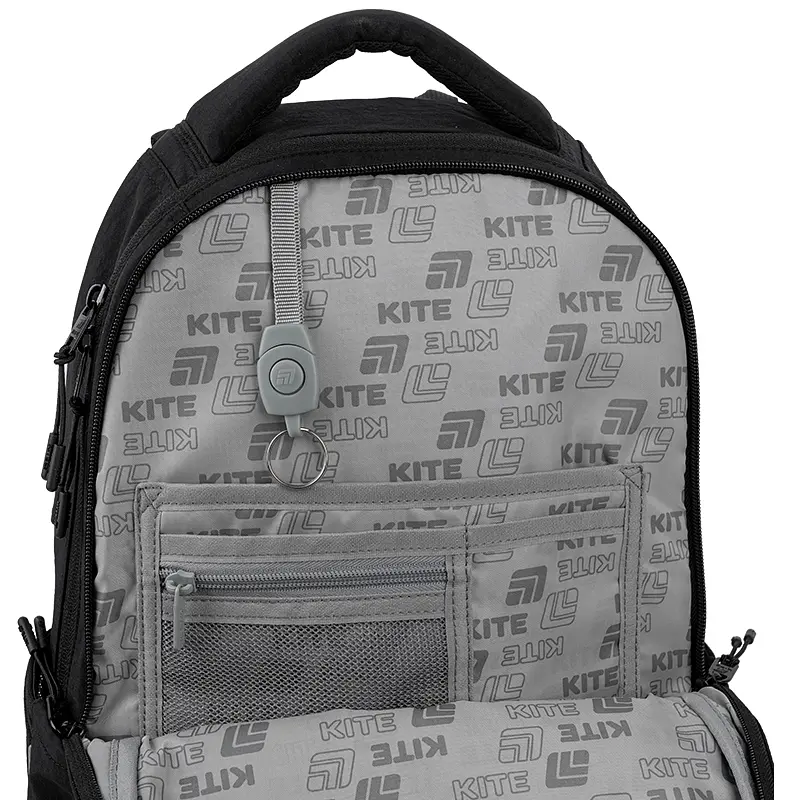 Рюкзак для старшої школи Kite Education teens 2587M Drama Queen Чорний (K26-2587M-2) - фото 13