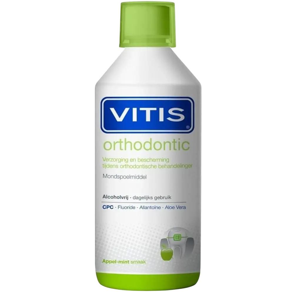 Набор: зубная паста Vitis Orthodontic 100 мл + ополаскиватель для полости рта Vitis Orthodontic 500 мл  - фото 3