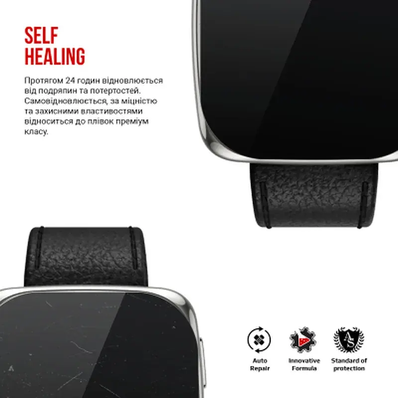 Плівка захисна Armorstandart hydrogel Amazfit Active 2 Square 6 pcs (ARM91532) - фото 3