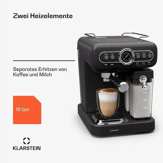 Кофеварка Klarstein Espressionata Evo (10045425) - фото 6