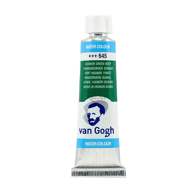 Фарба акварельна Van Gogh (645) Хукера зелена темна туба 10 мл Royal Talens (8712079418045)