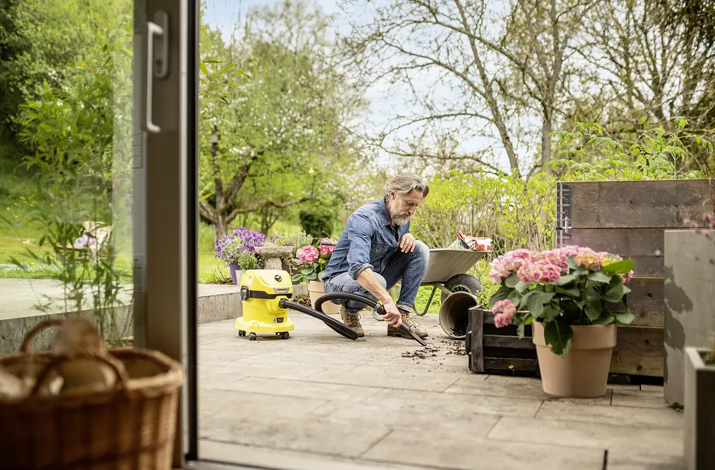 Пылесос Karcher WD 2-18 аккумуляторный 12 л 18 В без АКБ и ЗП - фото 10