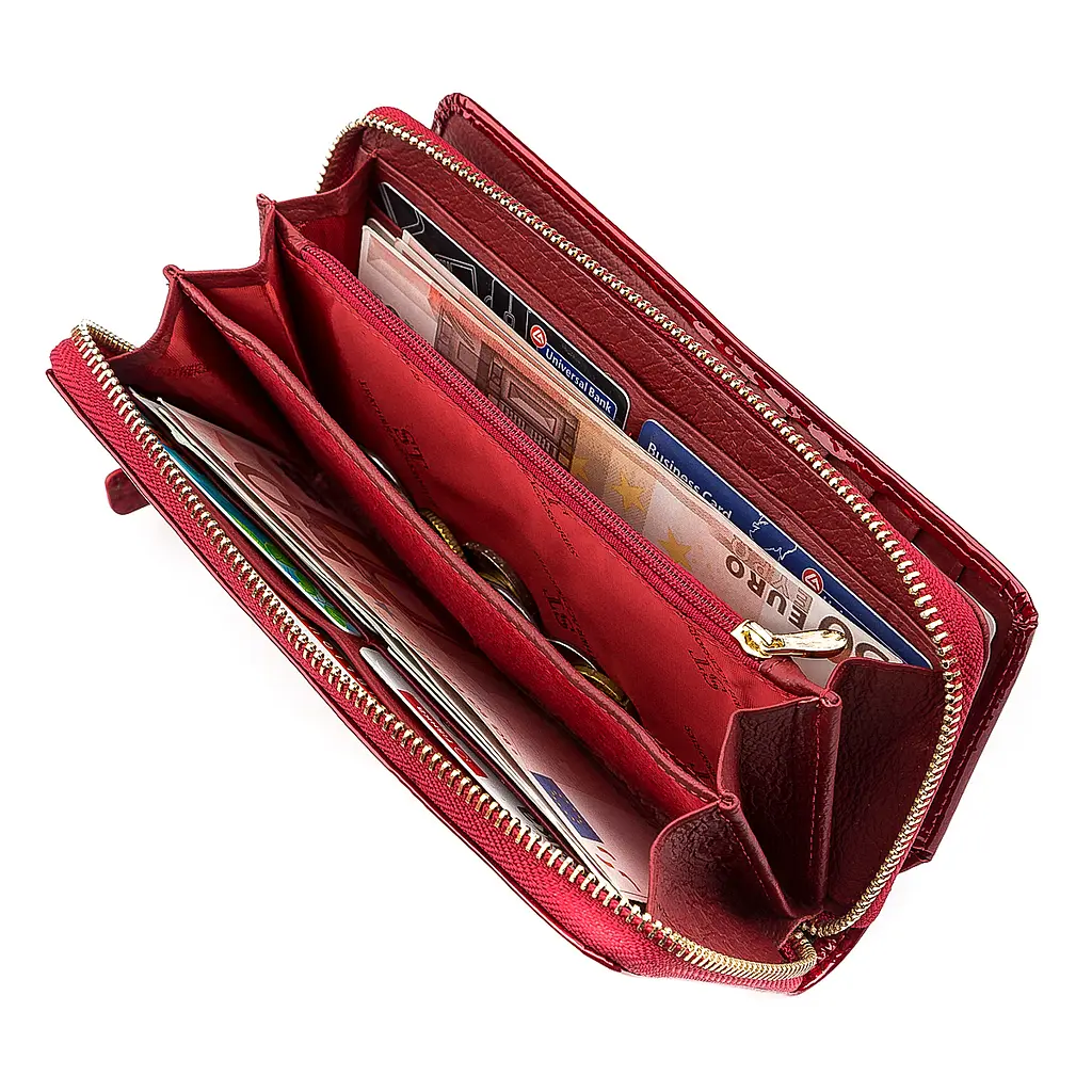 Жіночий шкіряний гаманець (S7001A) ST Leather 20х9.5х3 см acs0015537 - фото 4