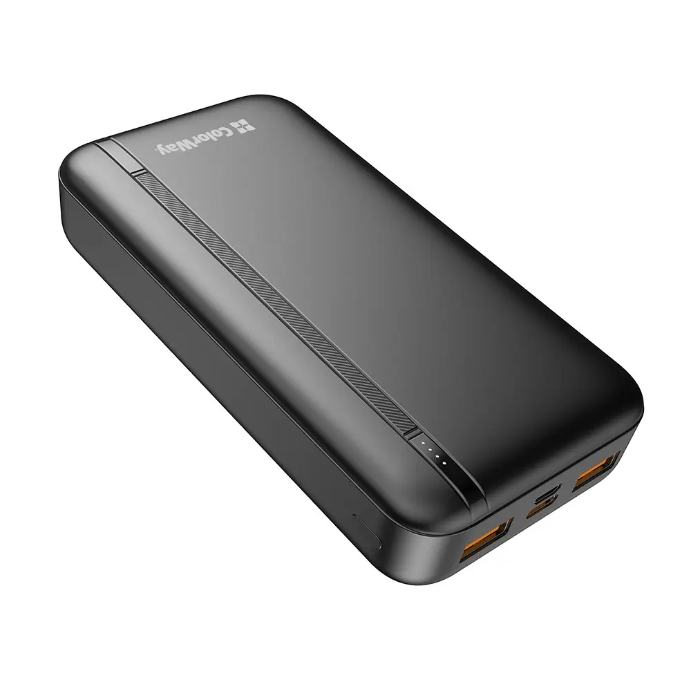 Універсальна мобільна батарея ColorWay Portable Charger 20000mAh Чорний (CW-PB200LPB4BK-PD) - фото 4