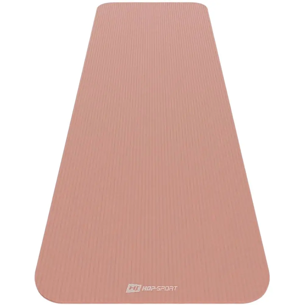 Коврик для йоги Hop-Sport HS-NB010GM NBR 1 см персиковый - фото 2