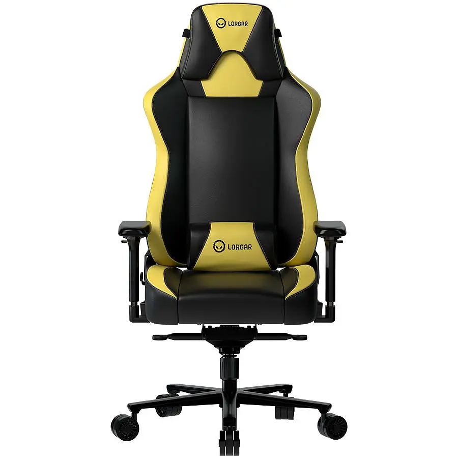 Ігрове крісло Lorgar Base 311 Black/Yellow (LRG-CHR311BY)