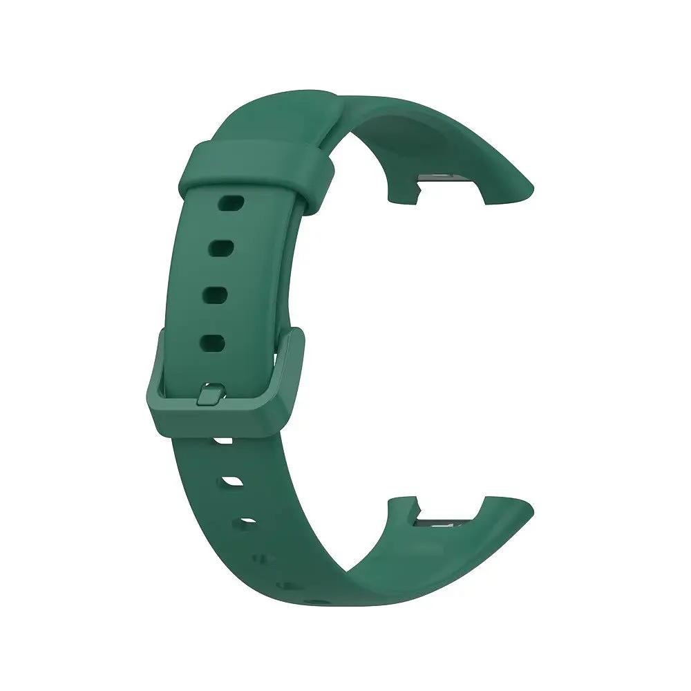 Силіконовий ремінець Tamister для Xiaomi Mi Smart Band 7 Pro Green - фото 3