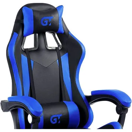 Геймерське крісло GT Racer X-2323 Black/Blue [122607] - фото 7