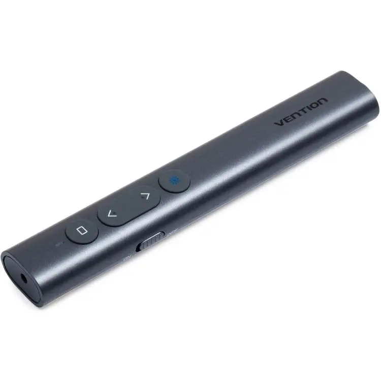 Презентер Vention PowerPoint Clicker with Red Laser Pointer Gray (KQIH0)