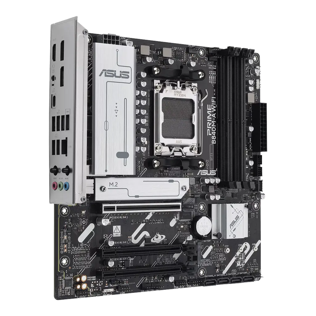 Материнcька плата Asus B840M-A Prime Wi-Fi Socket AM5 (PRIME B840M-A WIFI) - фото 2