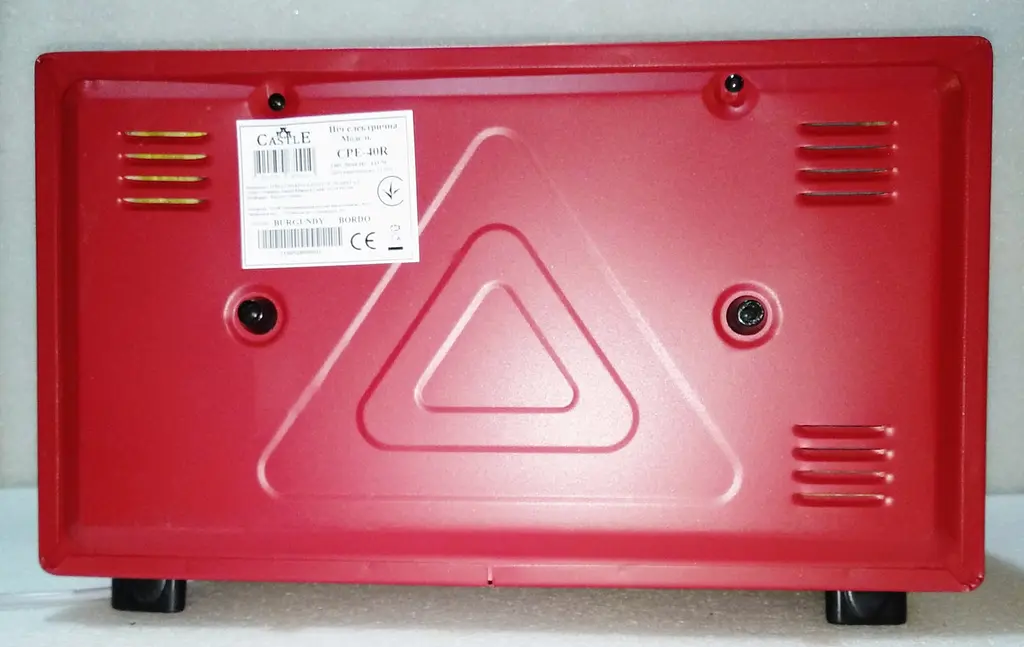 Електродухівка Castle CPE-40R 40 л Red - фото 6